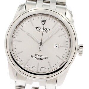 TUDOR Glamor date 53000 Silver Dial Automatic Boy's Watch_879232